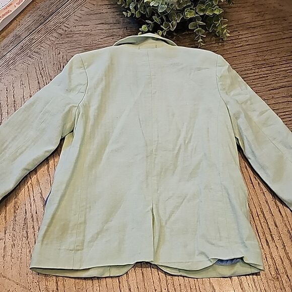 Mint green  blazer jacket boys size 7 H&M - Picture 9 of 14
